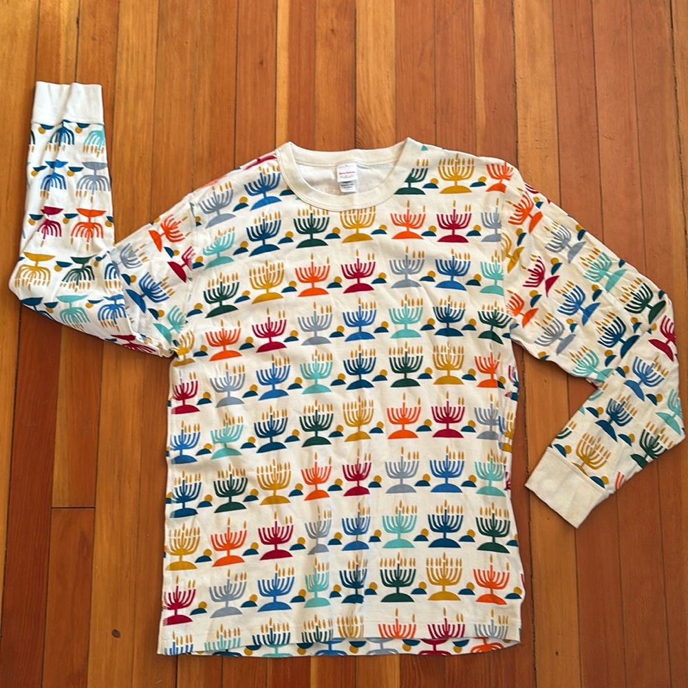 Menorah shirt, Hannah Anderson